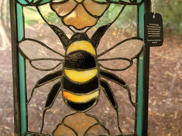 Queen Bee Stained Glass 2