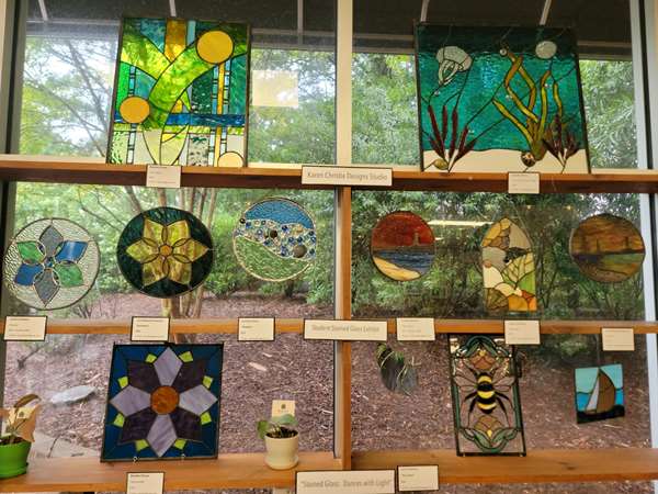 Stained Glass Exhibit Center - day