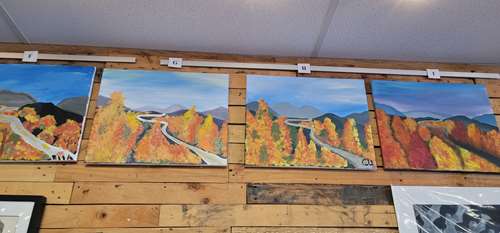 Blue Ridge Parkway paintings G-H