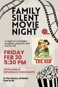 Family Friendly Silent Movie Night