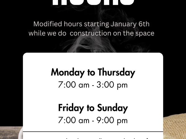 January Hours