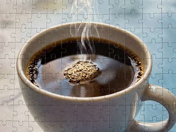 coffee cup jigsaw puzzle