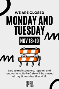 Closed for maintenance Nov 18 and 19